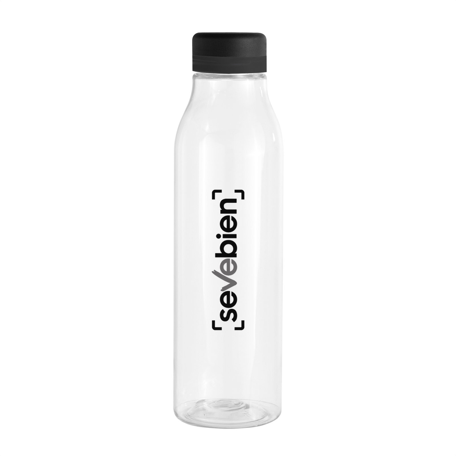 Botella Andina Black 750 ml PET cristalino — vista destacada