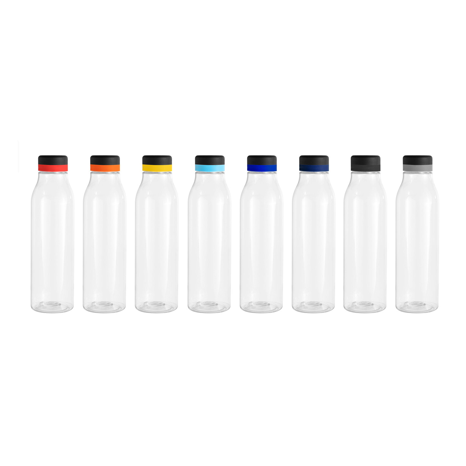 Botella Andina Black 750 ml PET cristalino