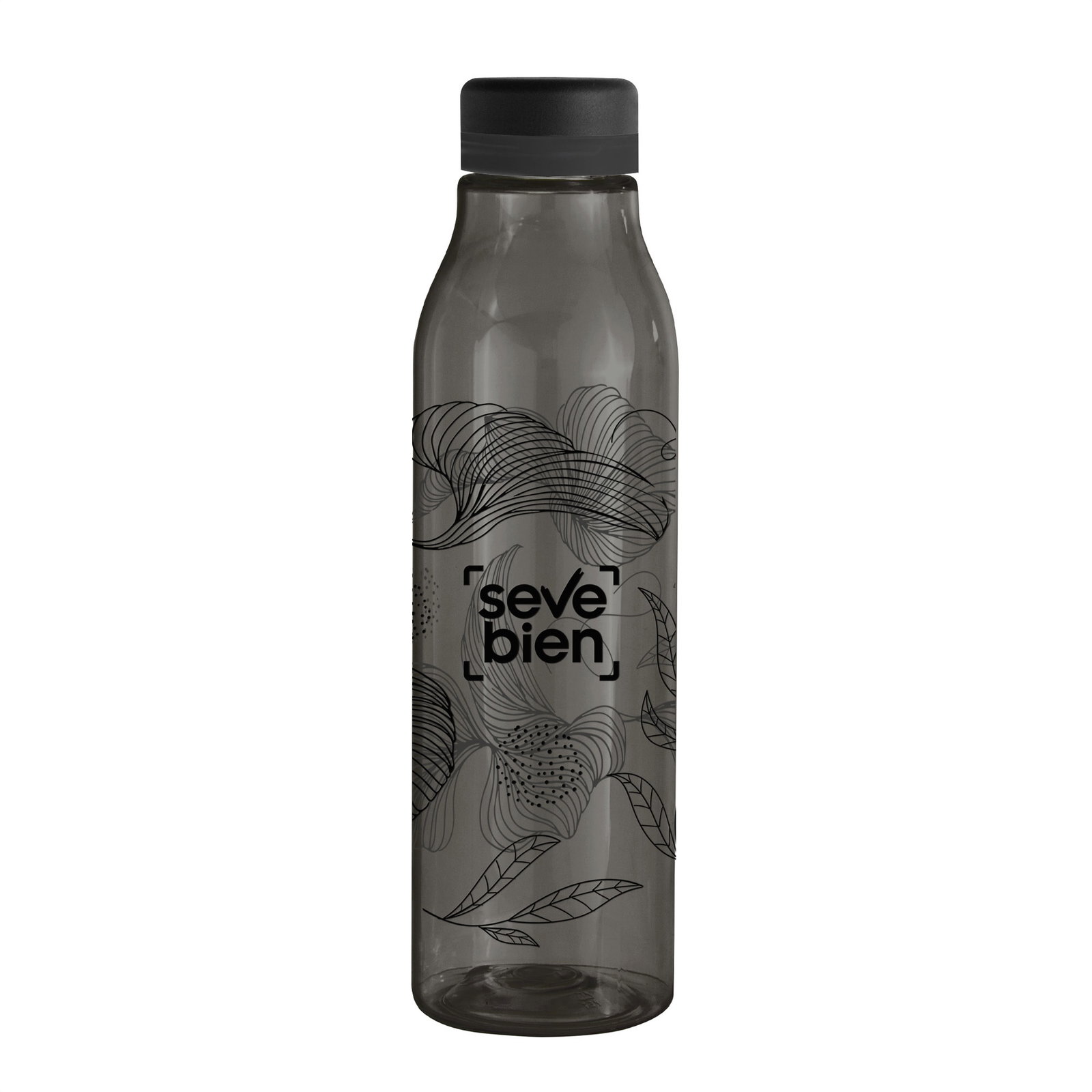 Botella Andina Full Black 750 ml plástico