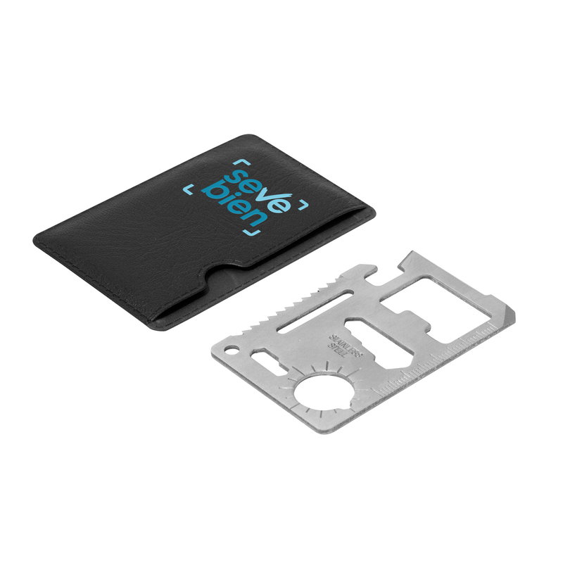 Tarjeta Multiherramienta Indiana acero inox 420