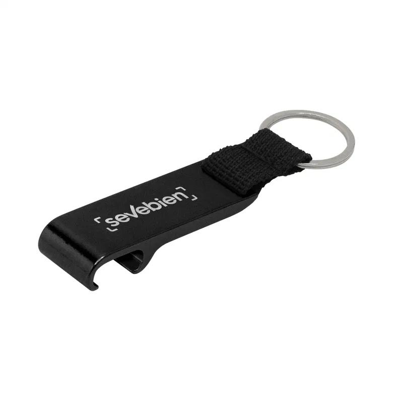 Llavero Destapador Opener aluminio y poliéster Llavero Destapador Opener aluminio y poliéster