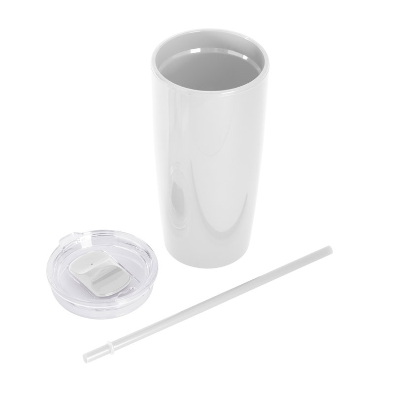 Mug Tommy 600 ml plástico doble pared
