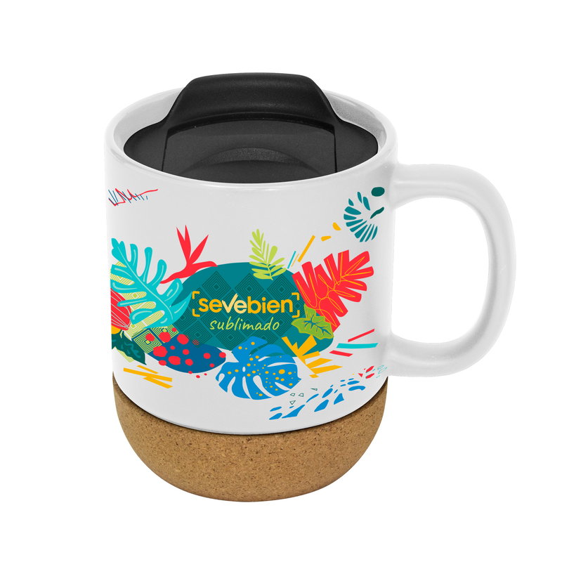 Taza Sublimable Mika 380 ml cerámica mate Taza Sublimable Mika 380 ml cerámica mate