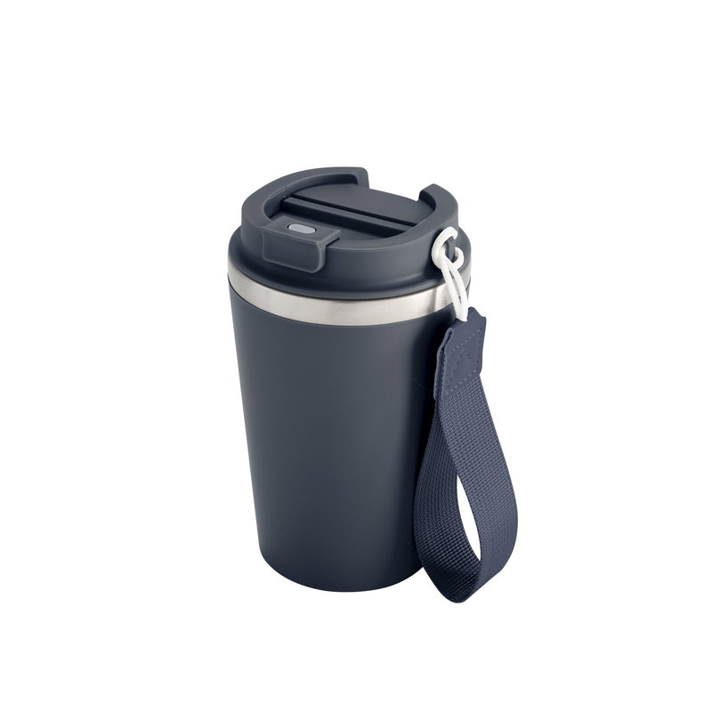 Mug Estrap acero inoxidable y plástico