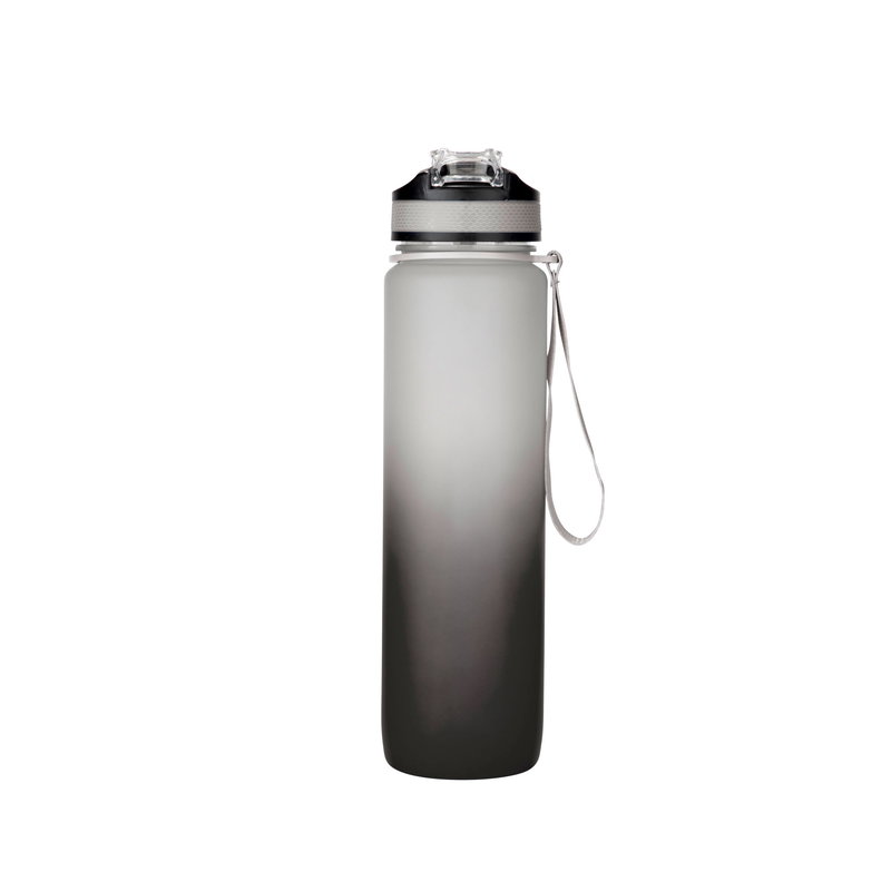 Botella Deportiva Motivacional Graf plástico frost