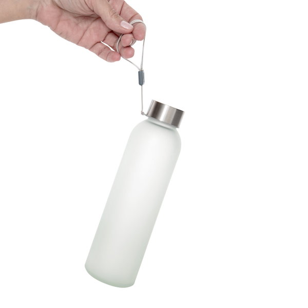 Botella Sublimable Bruma 500 ml vidrio personalizado con logo empresa - Merchandising corporativo Chile