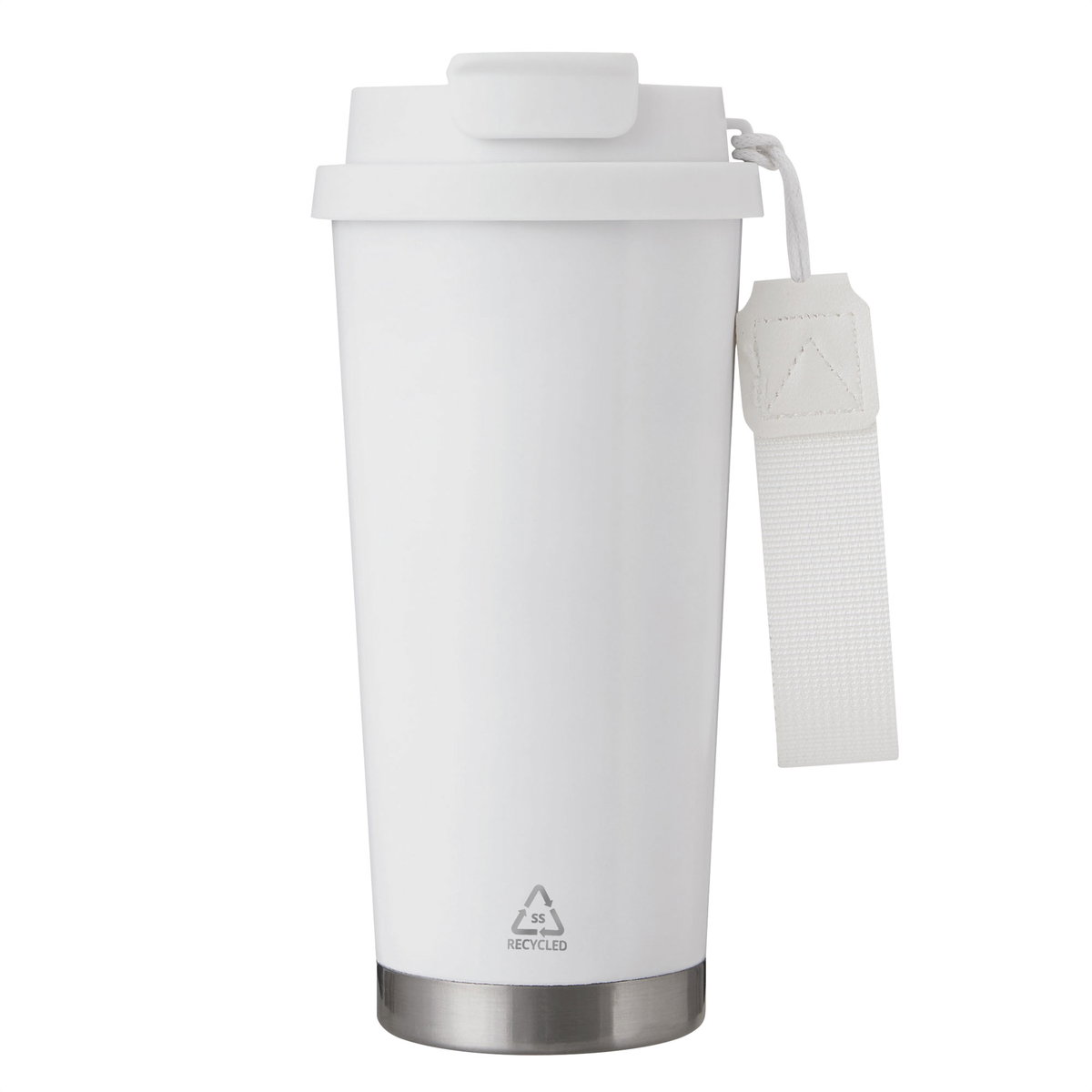 Mug Térmico Lungo 500 ml acero reciclado personalizado con logo empresa - Merchandising corporativo Chile
