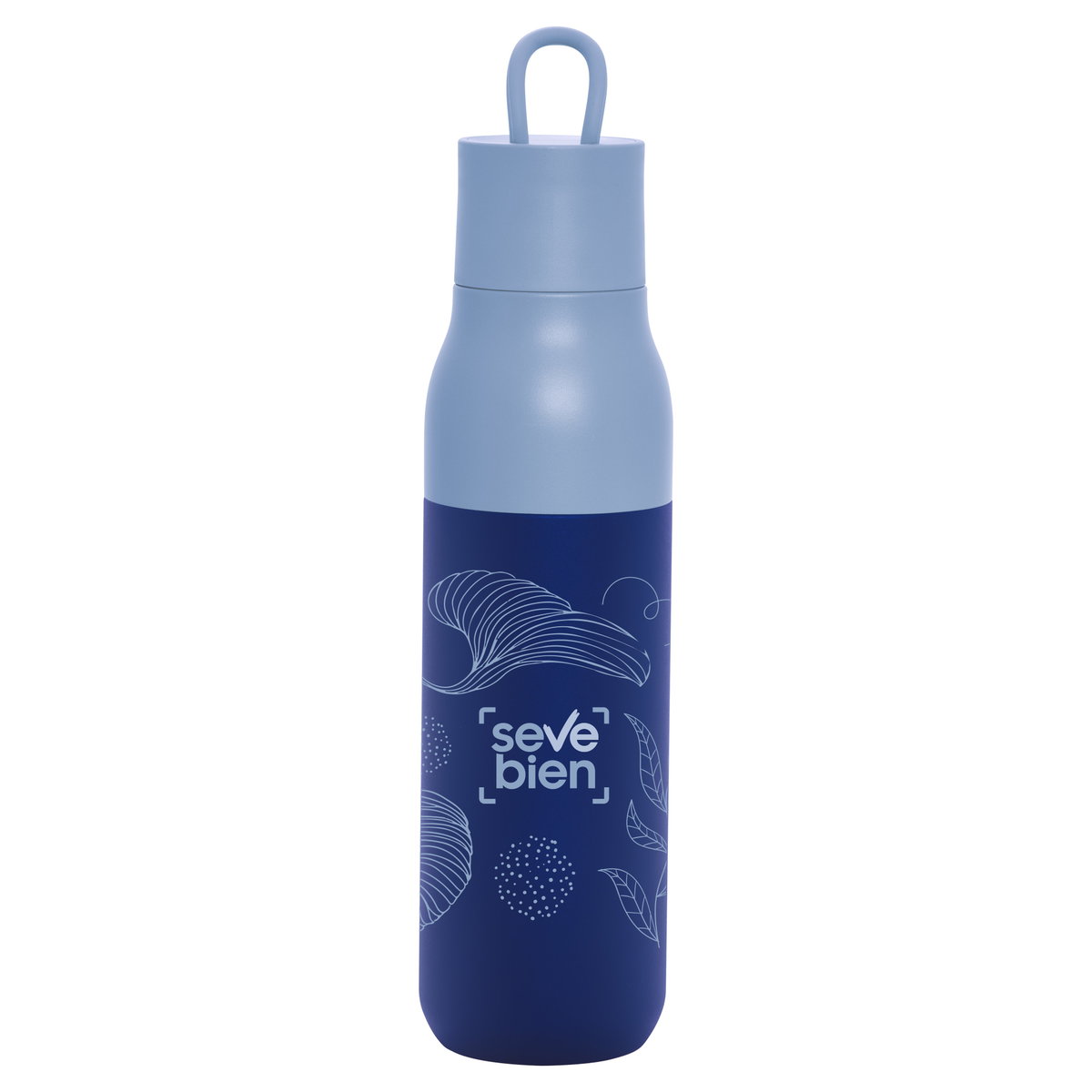 Botella Térmica Rolling tapa rosca, acabado mate