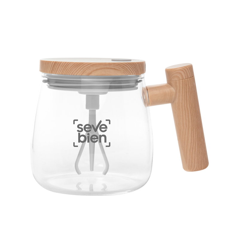 Taza Mezcladora Tromba 400 ml vidrio borosilicato