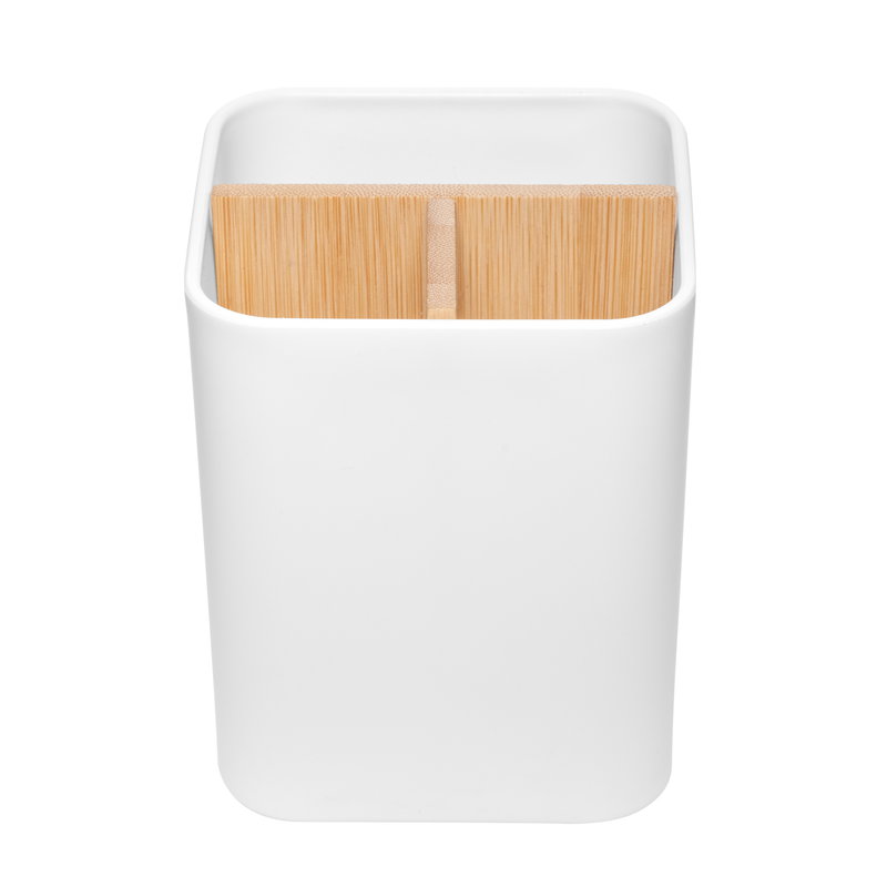 Organizador Layout plástico y bambú