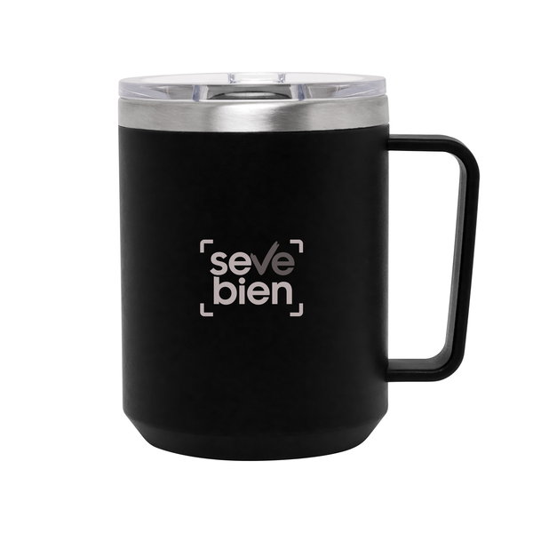 Mug Dodi 400 ml acero inoxidable personalizado con logo empresa - Merchandising corporativo Chile