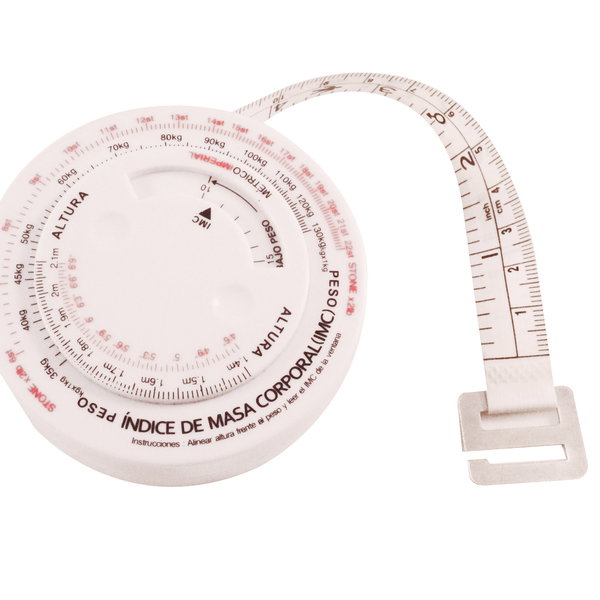 Cinta Para Control De La Masa Corporal plástico personalizado con logo empresa - Merchandising corporativo Chile