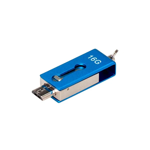 Mini Usb Pendrive Otg-Android De 16gb giro personalizado con logo empresa - Merchandising corporativo Chile