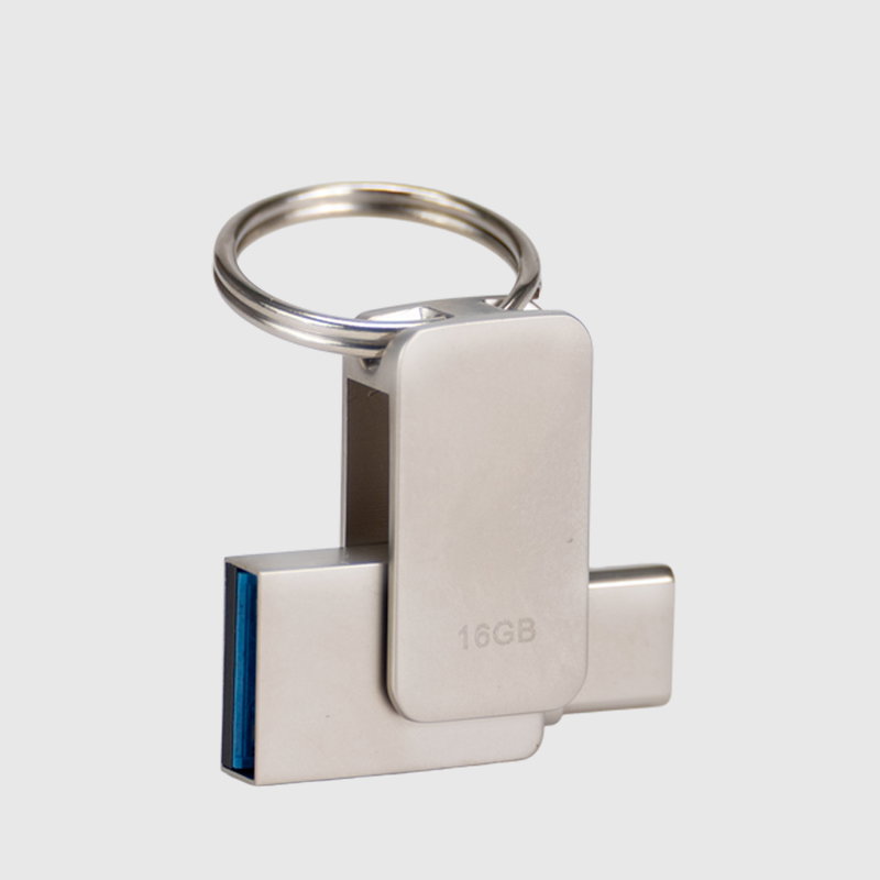 Usb 3.0 Mini-Pendrive Giro De Acero Inoxidable Usb 3.0 Mini-Pendrive Giro De Acero Inoxidable