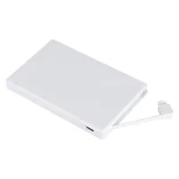 Cargador Power Bank Ventosas 2500mAh plástico