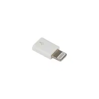 Adaptador Micro Usb / I-Phone plástico blanco