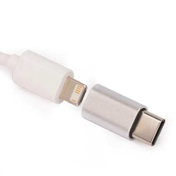 Adaptador Dual Micro Usb / I-Phone / Tipo C personalizado con logo empresa - Accesorios Móviles corporativo Chile