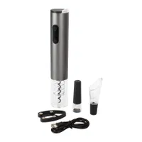 Deluxe Usb Set De Vino Eléctrico plástico rígido