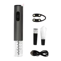 Deluxe Usb Set De Vino Eléctrico plástico rígido