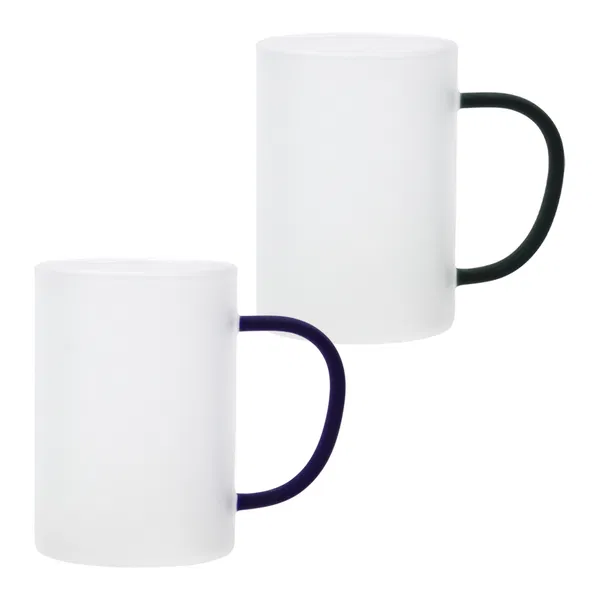 Tazón 330 cc vidrio personalizado con logo empresa - Mugs de Vidrio corporativo Chile