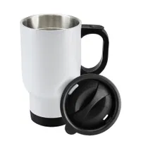 Mug Térmico Blanco 450cc Sublimación inox