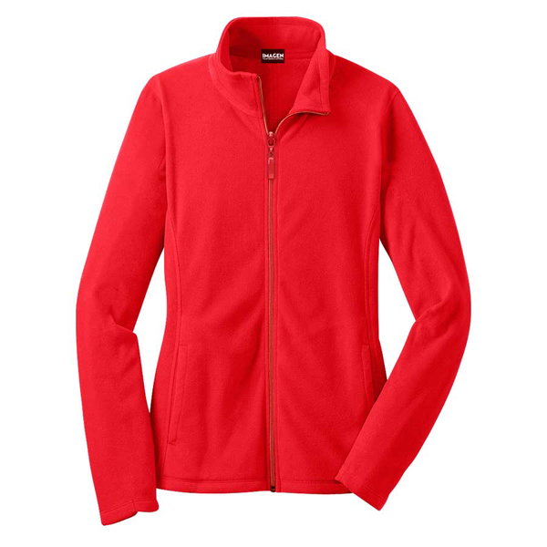 Chaqueta Mujer Micropolar Anti-Peeling 300 g/m2 personalizado con logo empresa - Merchandising corporativo Chile