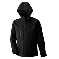 Chaqueta C/Gorro Softshell Hombre Manga poliéster