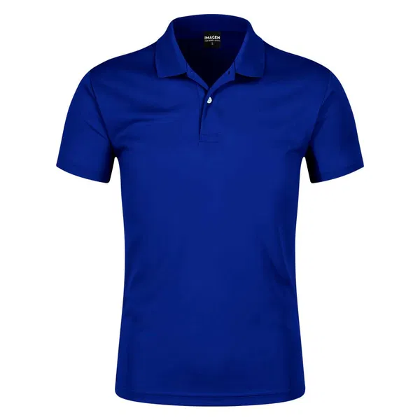 Polera Poliéster Hombre Con Cuello 100% poliéster personalizado con logo empresa - Poleras Corporativas corporativo Chile