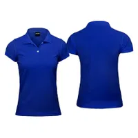 Polera Poliéster Mujer Con Cuello manga corta