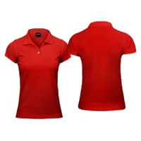 Polera Poliéster Mujer Con Cuello manga corta