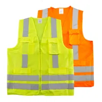Chaleco Reflectante Supervisor 100% poliéster