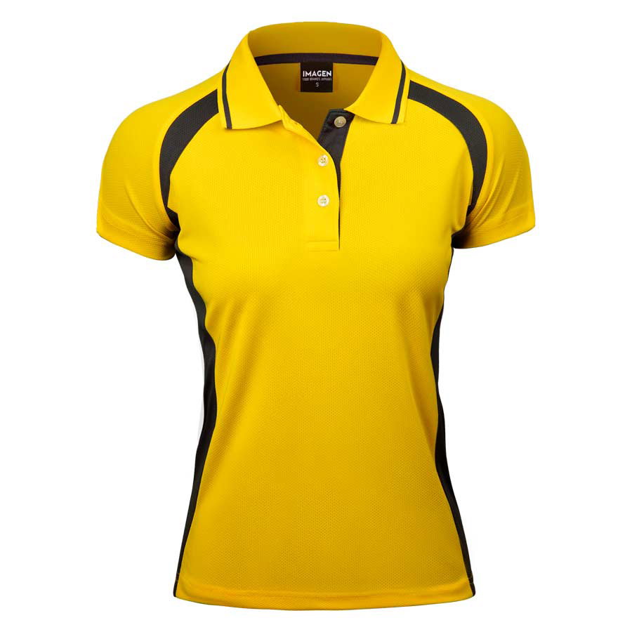 Polera Deportiva Mujer Steffi 100% poliéster personalizado con logo empresa - Poleras Corporativas corporativo Chile