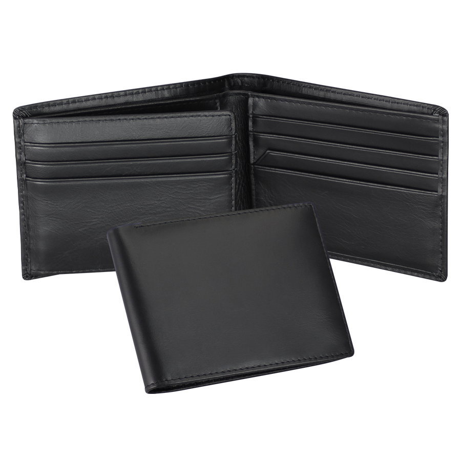 Deluxe Billetera De Cuero cuero bifold — vista destacada