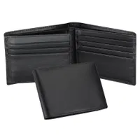 Deluxe Billetera De Cuero cuero bifold