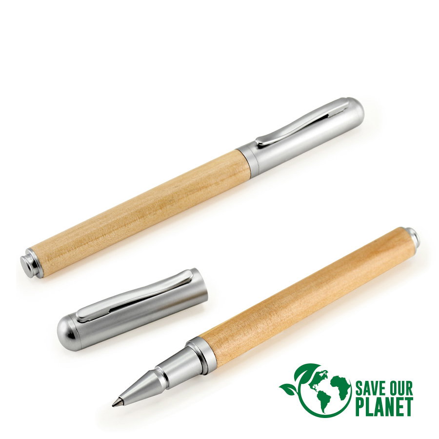 Roller Pen Bamboo Y Metal bambú — vista destacada