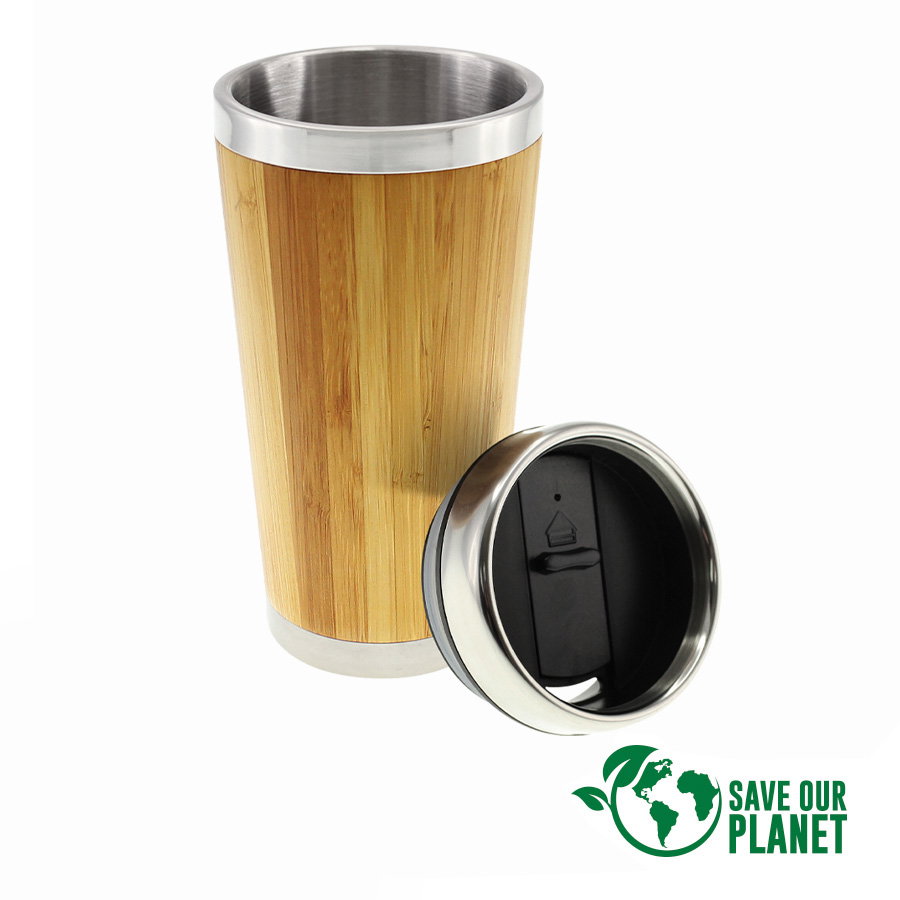 Mug De Bamboo 450cc bambú — vista destacada