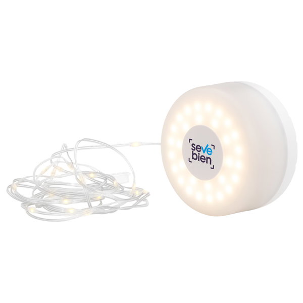 Guirnalda De Luces Led Radiant 8 m 1000 mAh personalizado con logo empresa - Merchandising corporativo Chile