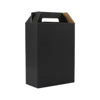 Caja Autoarmable Con Asas, 26x35x13 Cm cartón 1 mm