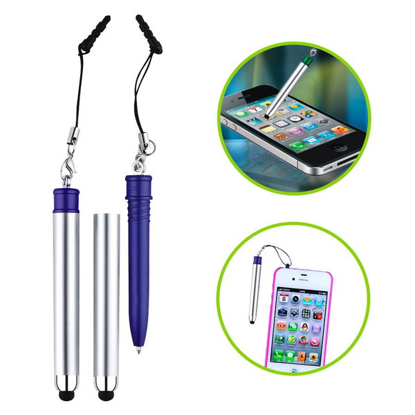 Bolígrafo Touch-Screen tapa y punta stylus personalizado con logo empresa - Merchandising corporativo Chile